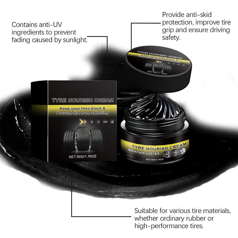 🔥Limited Time Promotion 50% OFF🔥—restores a deep black shine, blocks UV rays, and repels dirt. Quick and easy! 🚗