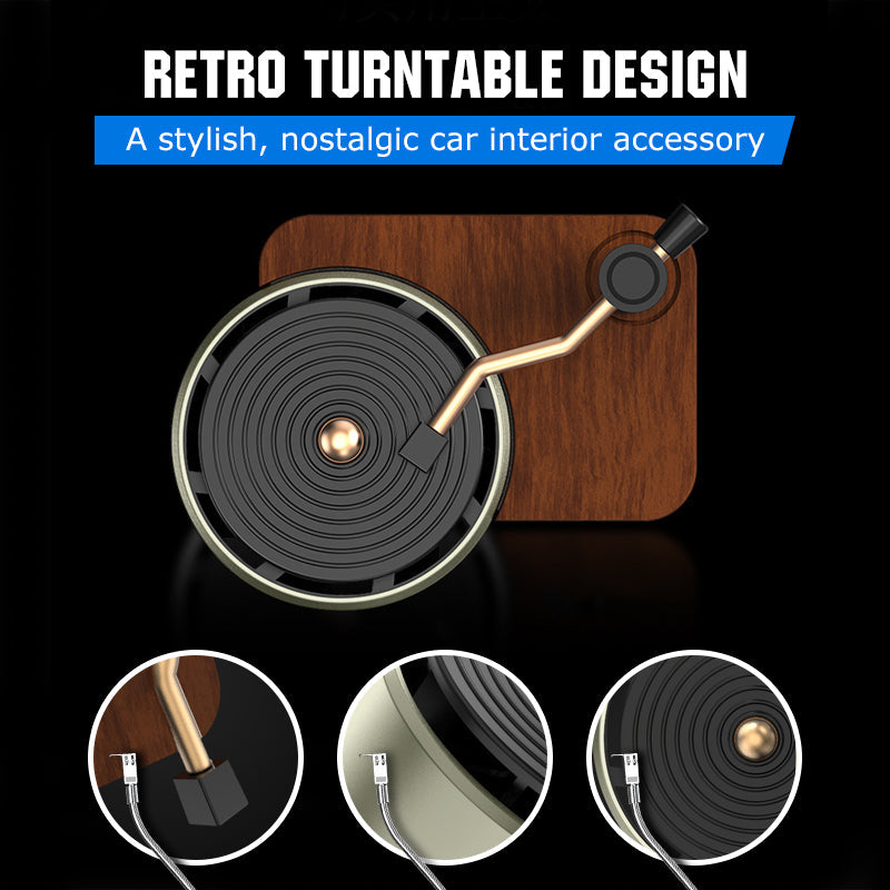 Retro Record Player Car Air Freshener