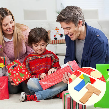 🔥T-Shaped Wooden Puzzle - Brain-Boosting Educational Toy | 44% OFF for a Limited Time + Save More When You Buy More