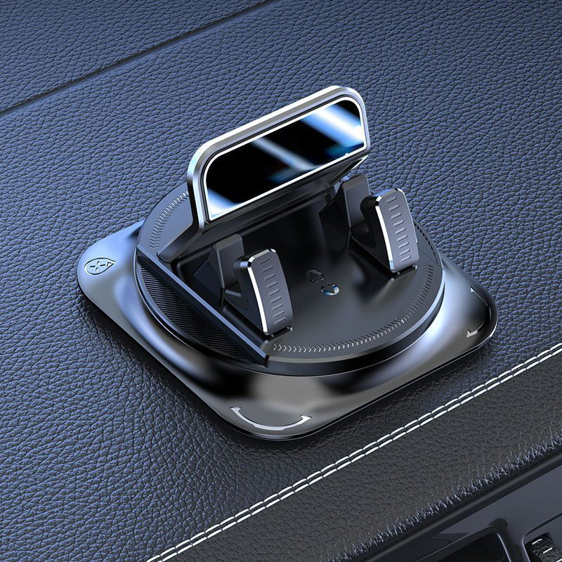Car phone holder 360 degree rotation, suitablefor car navigation in-car dashboard, horizontaland vertica screen adjustment angle,suctioncup fixed non-slip mobile phone holdersuitable for iPhone and Android