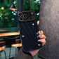 Luxury Plating Bumper Case with Integrated Lens Guard