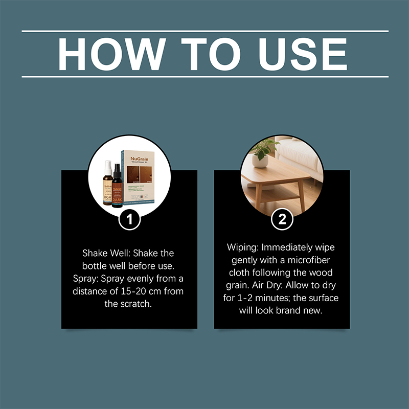 Dual-Tone Wood Floor Repair & Care Spray