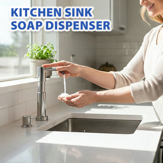 🔥Last Day Sale 50% OFF!!🔥Quick-Install Kitchen Sink Soap Dispenser