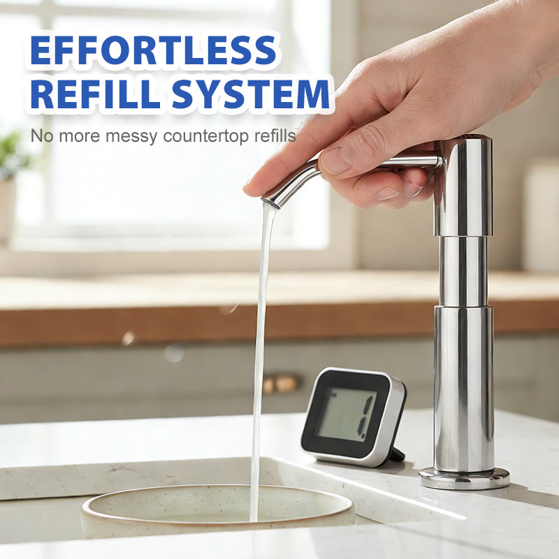 🔥Last Day Sale 50% OFF!!🔥Quick-Install Kitchen Sink Soap Dispenser