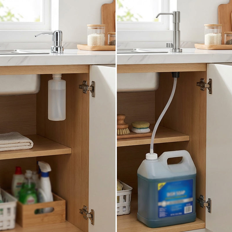🔥Last Day Sale 50% OFF!!🔥Quick-Install Kitchen Sink Soap Dispenser
