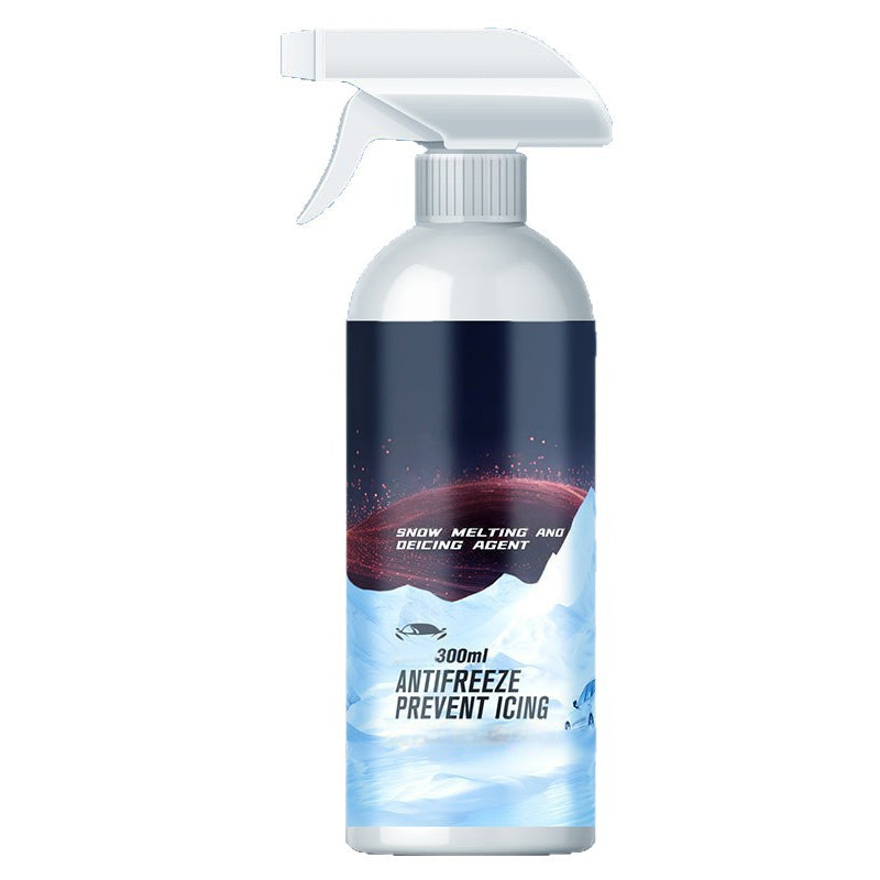 Powerful De-icing Spray for Car Windshields