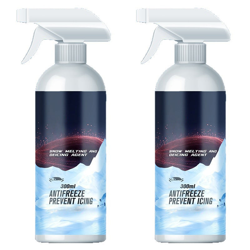 Powerful De-icing Spray for Car Windshields