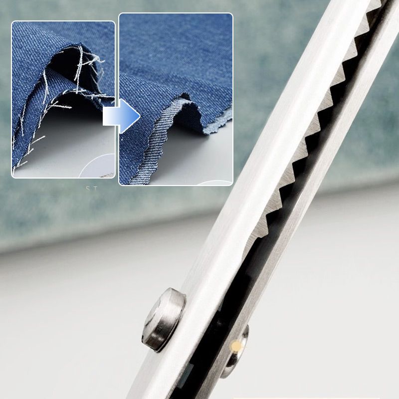🧵 LIMITED TIME 50% OFF! Premium Stainless Steel Pinking Shears – Ergonomic Soft-Grip, Zigzag Cut & Free UK Delivery ✂️
