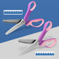 🧵 LIMITED TIME 50% OFF! Premium Stainless Steel Pinking Shears – Ergonomic Soft-Grip, Zigzag Cut & Free UK Delivery ✂️
