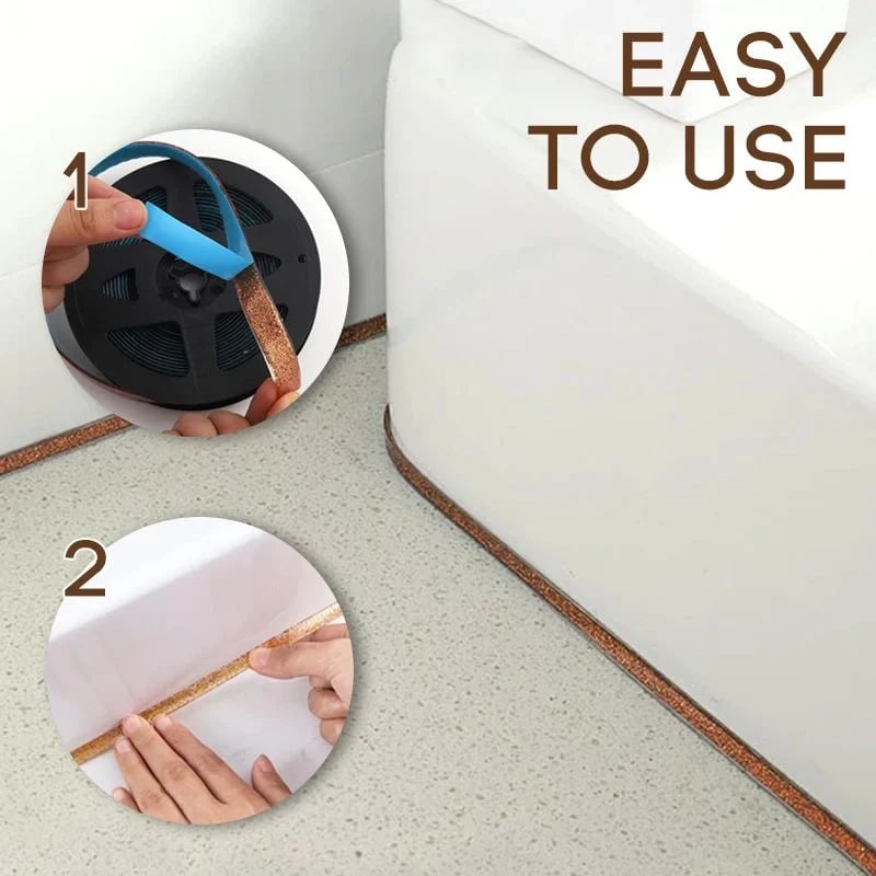 🔥 Buy 1 Get 1 Free🔥🏠Ceramic Tile Gap Mildewproof Waterproof Self-Adhesive Caulk Strip 🛠️✨