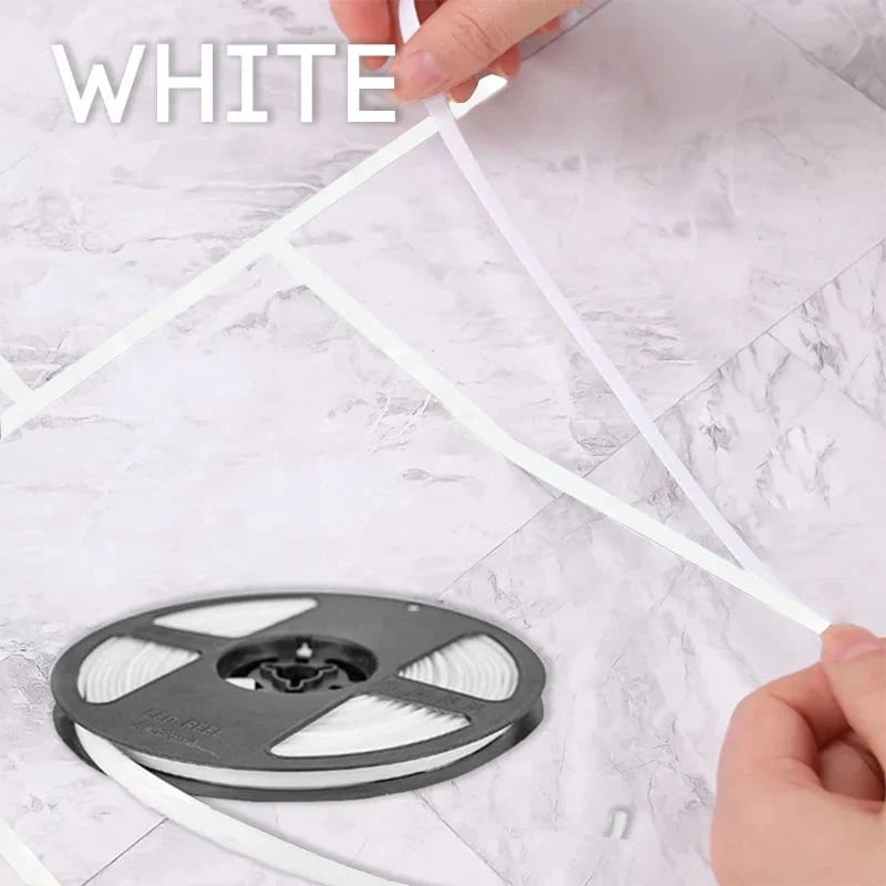 🔥 Buy 1 Get 1 Free🔥🏠Ceramic Tile Gap Mildewproof Waterproof Self-Adhesive Caulk Strip 🛠️✨