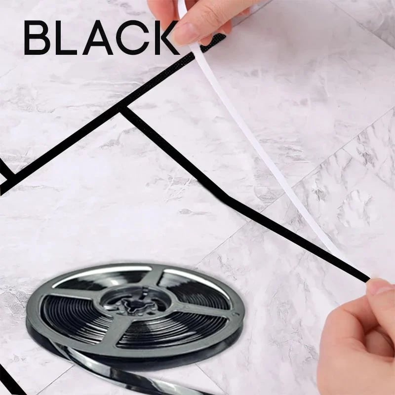 🔥 Buy 1 Get 1 Free🔥🏠Ceramic Tile Gap Mildewproof Waterproof Self-Adhesive Caulk Strip 🛠️✨
