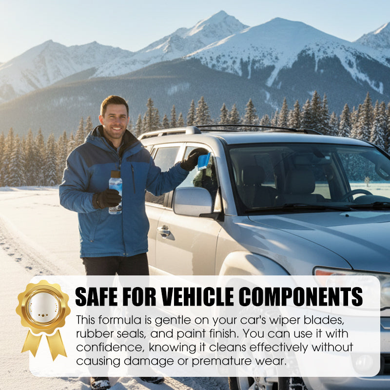 Rapid-Melt Winter Windshield Cleaner & De-Icer