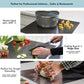 🔪 Stainless Steel Countertop Chopping Board – Hygienic, Knife-Friendly & Easy-Clean Surface 🍽️