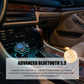 🔥Limited-time offer-Universal Dual-Port Car FM Bluetooth Transmitter