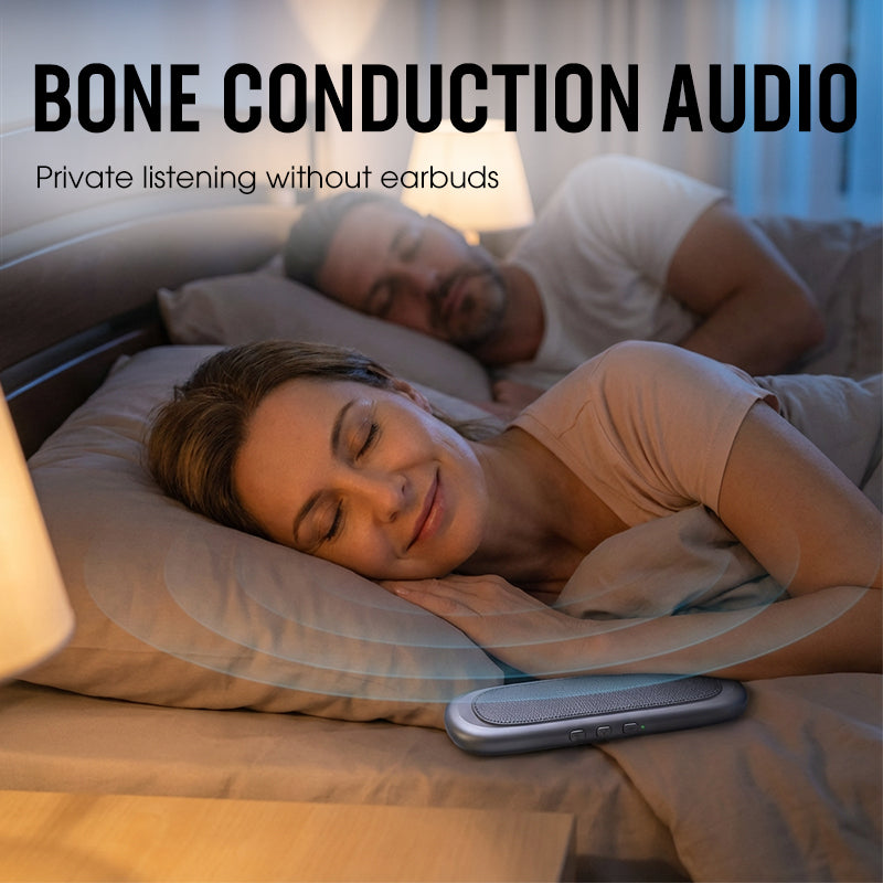 💕LAST DAY SALE 50% OFF!!✨Bluetooth Bone Conduction Sleep Speaker for Pillow