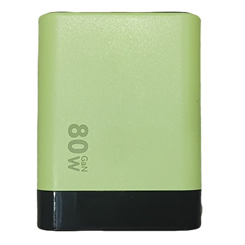 80W Fast Charging Phone Charger Block with Retractable 80cm Type-C Cable