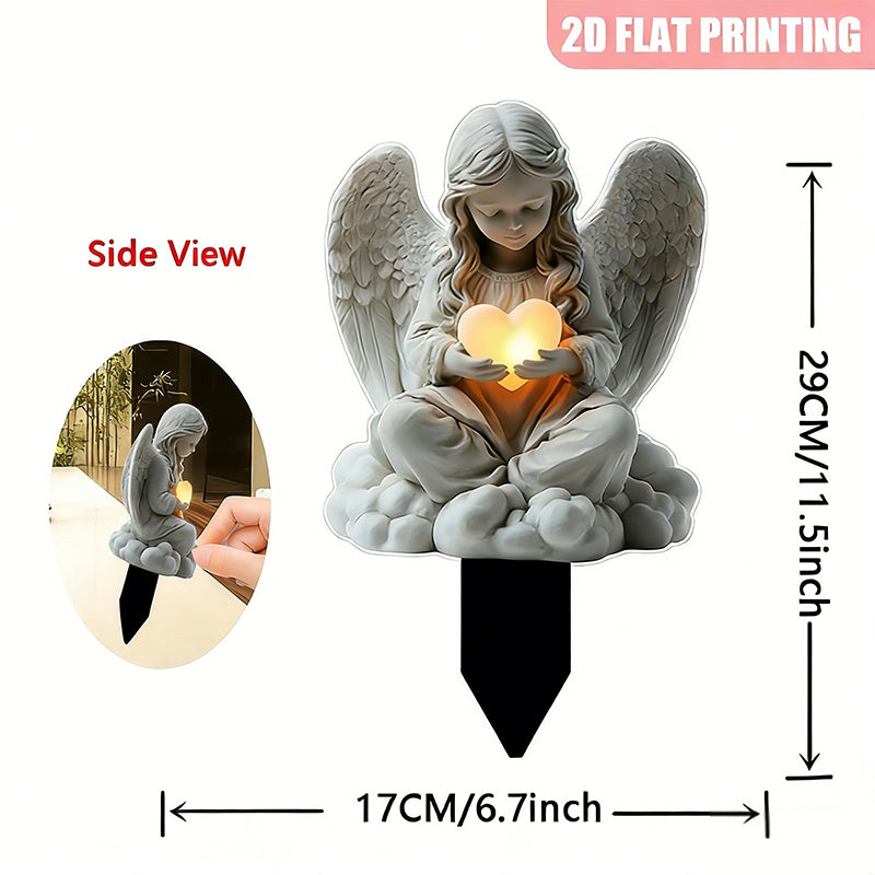 2D Acrylic Garden Stake Decor