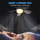 🌬️🌞New Arrival Hot Sale - 49% OFF!🛋️2-in-1 Remote-Controlled Ceiling Fan with LED Light