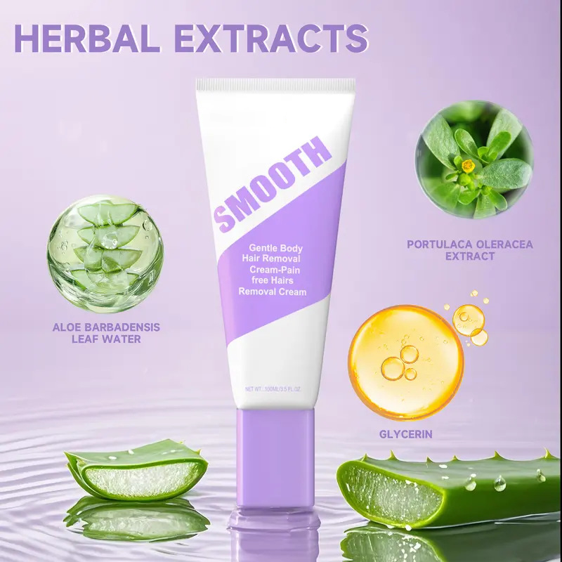✨️Each $11.99🔥New arrivals 50% DISCOUNT✨Gentle Herbal Hair Removal Cream for Smooth Skin