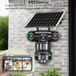 📢📢40% OFF !!!⏰6K 9MP Outdoor Wi-Fi Security Camera | 10x Zoom, 3 Lenses, 360° PTZ | IP66 Waterproof, Color Night Vision, Two-Way Audio, Motion Tracking