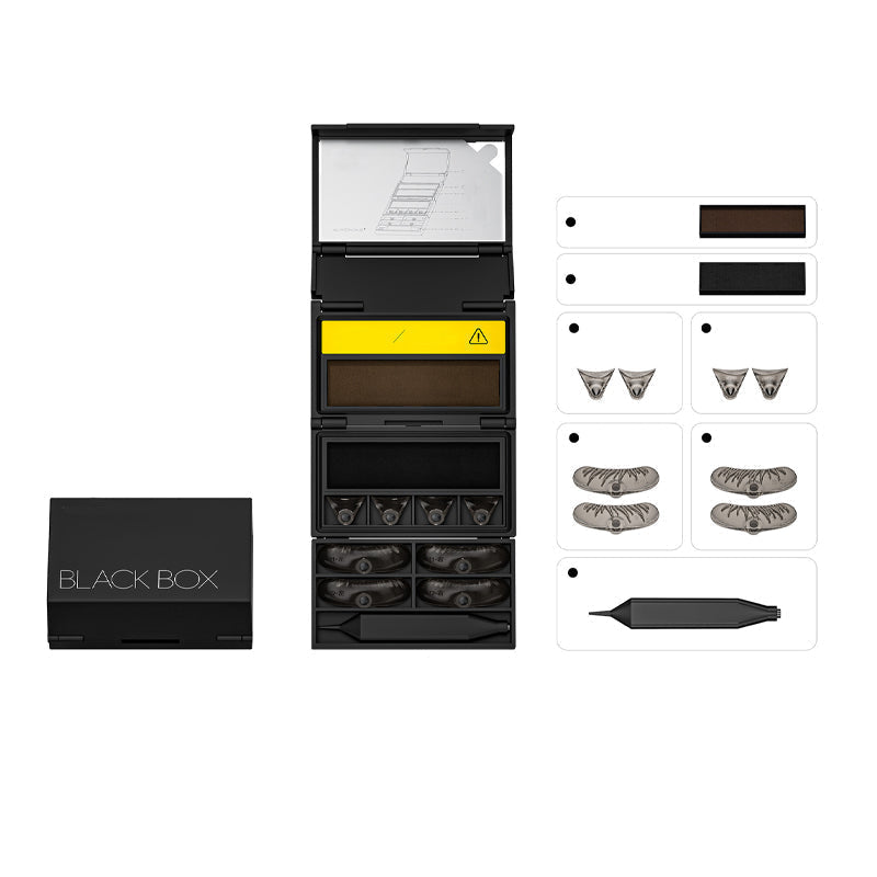 3-in-1 Eye Makeup Stamp Kit – Lash, Liner & Beauty Mark Tool