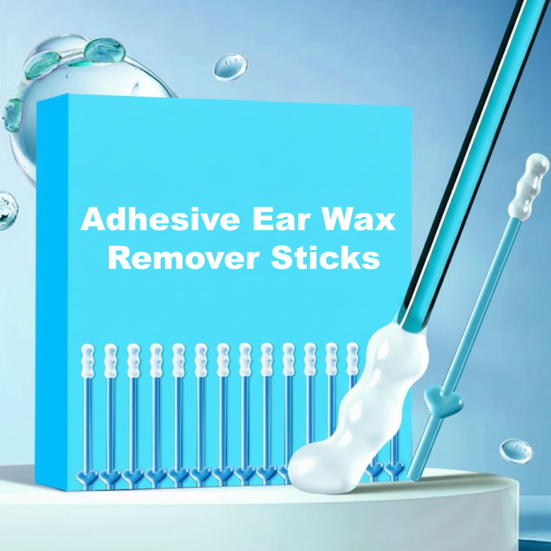 🥳 Last Day Buy 1 Get 1 Free 🦻 Reusable Earwax Remover with Soft Adhesive Tips – Removes Wax Effectively Without Cotton Mess 🧼👂✨
