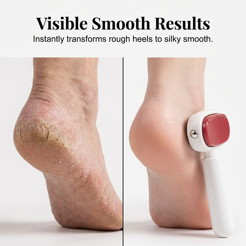 🎉 2026 Sale — Over 26,200 Sold!🦶 Double Sided Stainless Steel Foot Scraper Callus Remover ✨