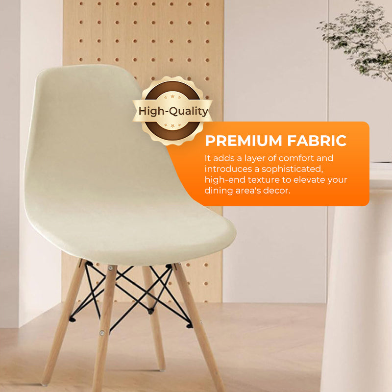 High-Stretch Soft Curved Chair Cover