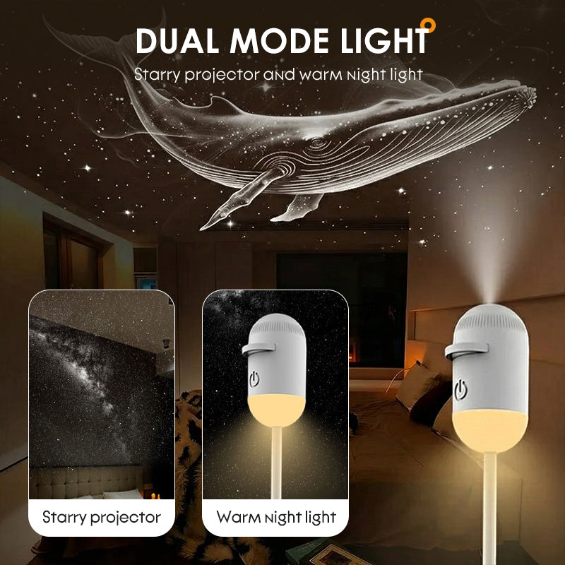 🔥50% OFF!🔥2-in-1 Starry Sky Projector & Night Light