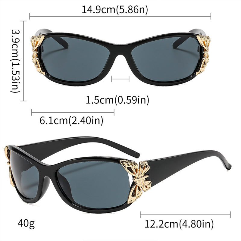 🎉 Oversized Butterfly Sunglasses for Women