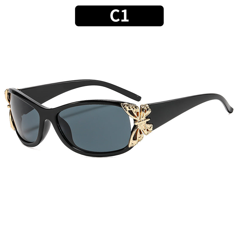 🎉 Oversized Butterfly Sunglasses for Women