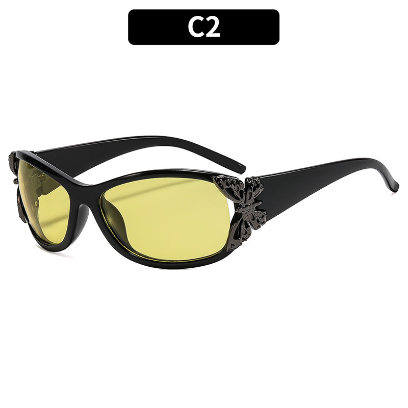 🎉 Oversized Butterfly Sunglasses for Women