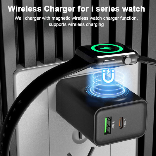 3-in-1 Wireless Wall Charger for Watch