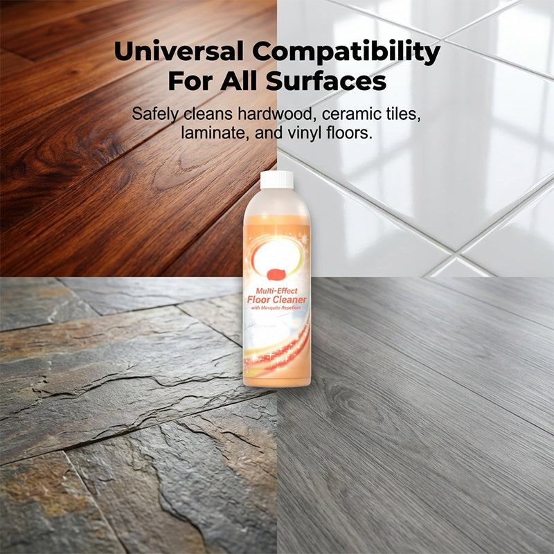 Multi-Effect Floor Cleaner with Mosquito Repellent