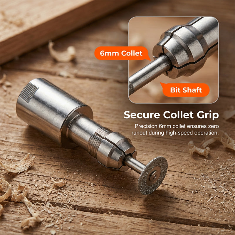 Angle Grinder to Die Grinder Adapter Chuck