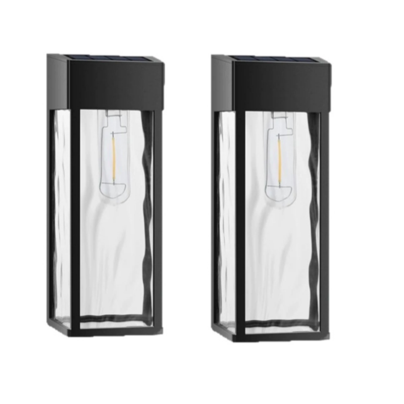 Modern Solar-Powered LED Wall Light