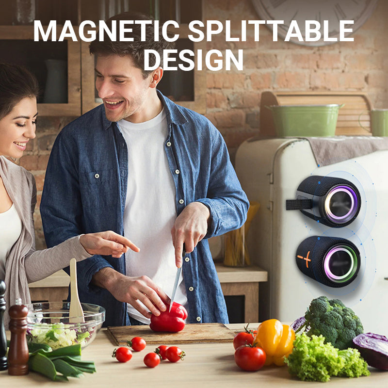 🥳2026 HOT SALE🥳💞 2-in-1 Magnetic Bluetooth Speaker