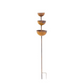 🔥🔥Buy 2 Get 1 Free☔️3-Tier Rustic Metal Bird Feeder & Drinker Stake