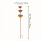 🔥🔥Buy 2 Get 1 Free☔️3-Tier Rustic Metal Bird Feeder & Drinker Stake