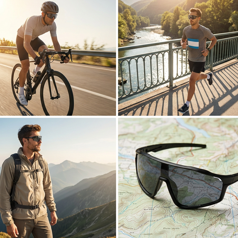 Photochromic Outdoor Sports Glasses