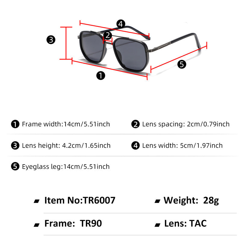 💜 LAST DAY PROMOTION - 50%OFF💜Polarized UV400 Square Sunglasses