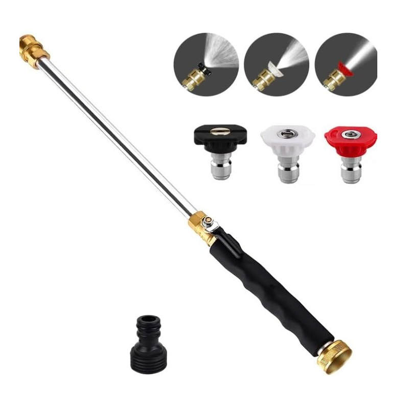 💦 LIMITED OFFER: 50% OFF! 🚿 High-pressure water gun – 3 interchangeable nozzles, durable aluminium alloy & powerful ✨
