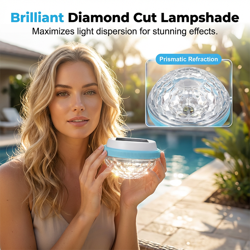 📉 Prices Dropped! Grab It Before It’s Gone 🏃‍♂️LED Solar Floating Pool Light