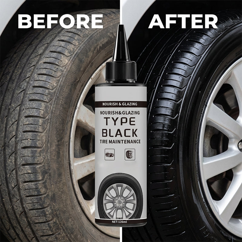 🌟Buy 2 Get 1 Free 🚗Tire & Trim Restorer Shine