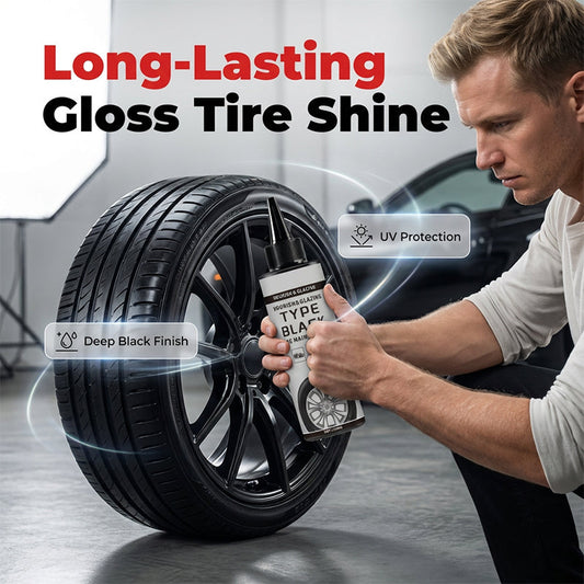 🌟Buy 2 Get 1 Free 🚗Tire & Trim Restorer Shine