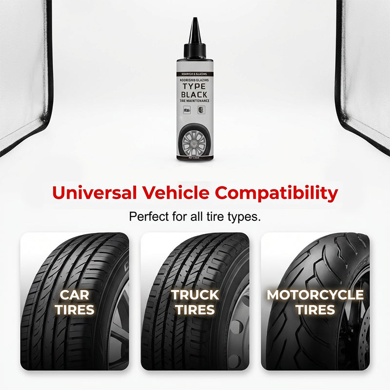 🌟Buy 2 Get 1 Free 🚗Tire & Trim Restorer Shine