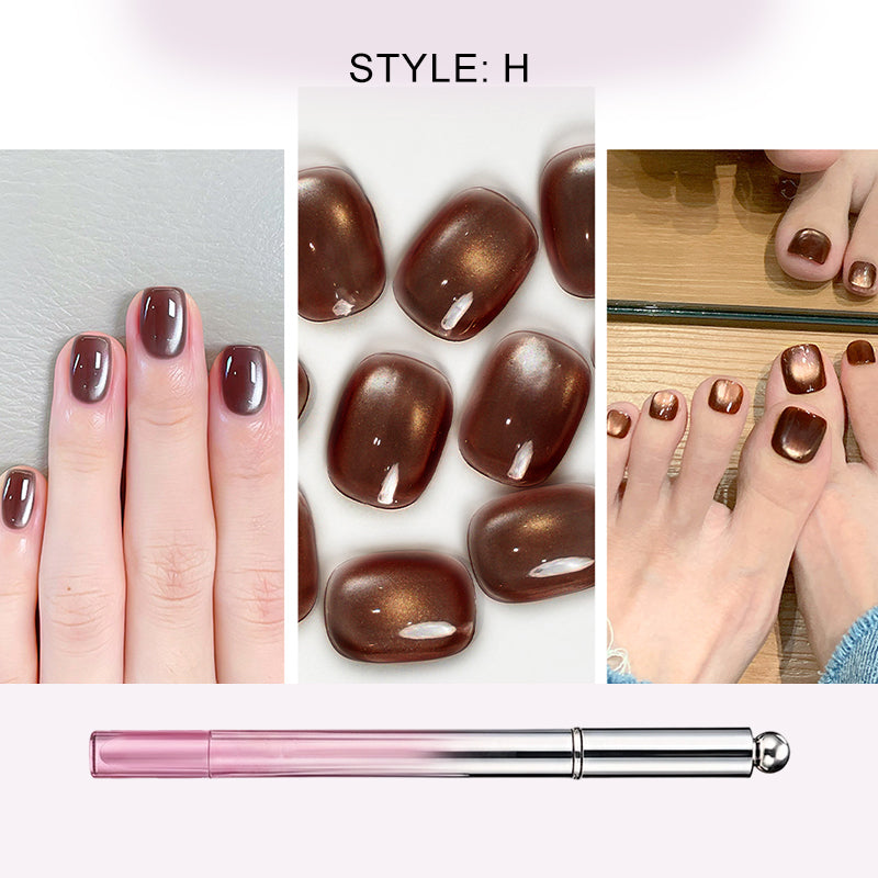 ✨🛍️ BUY 1 GET 1 FREE! $8.99! All-in-One Cat Eye Nail Gel Pen – Easy DIY, Salon Finish, Nail Friendly 💅