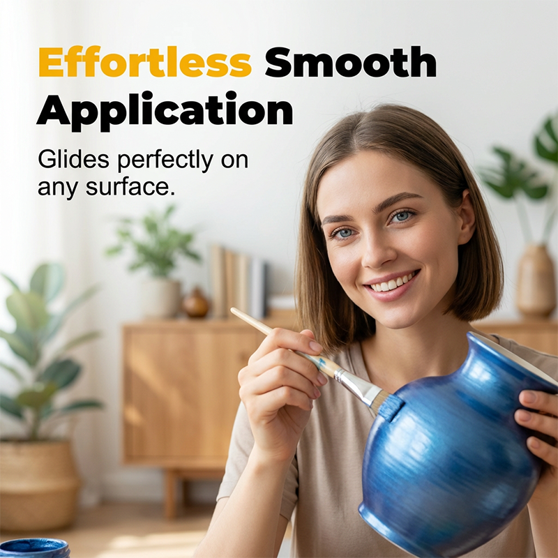 🎨Water-Based Metallic Gloss Paint✨🖌️