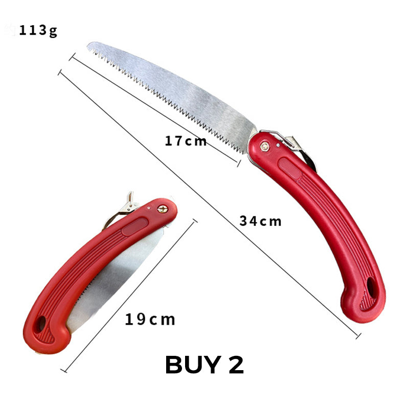 🪚Compact Folding Saw with SK5 Steel Blade⚡